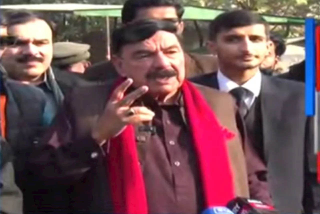 Sheikh Rasheed does not see PTI-govt talks bearing fruits