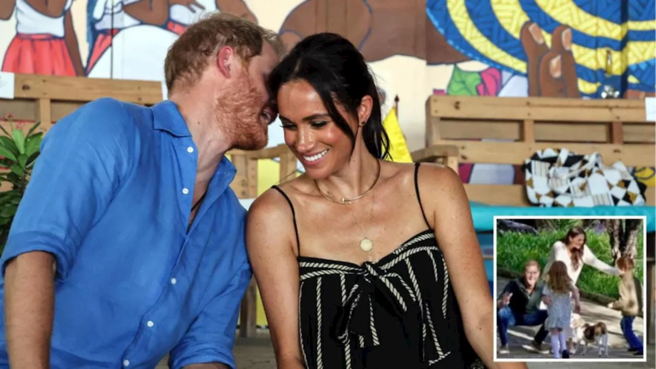 Prince Harry and Meghan, Duchess of Sussex’s children make rare appearance on annual Christmas card