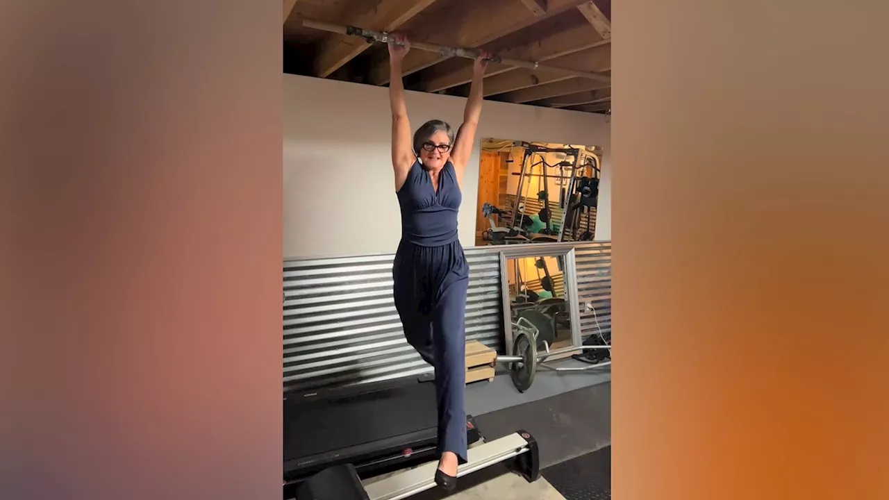 Meet the 65-year-old inspiring millions on TikTok with her pull-ups