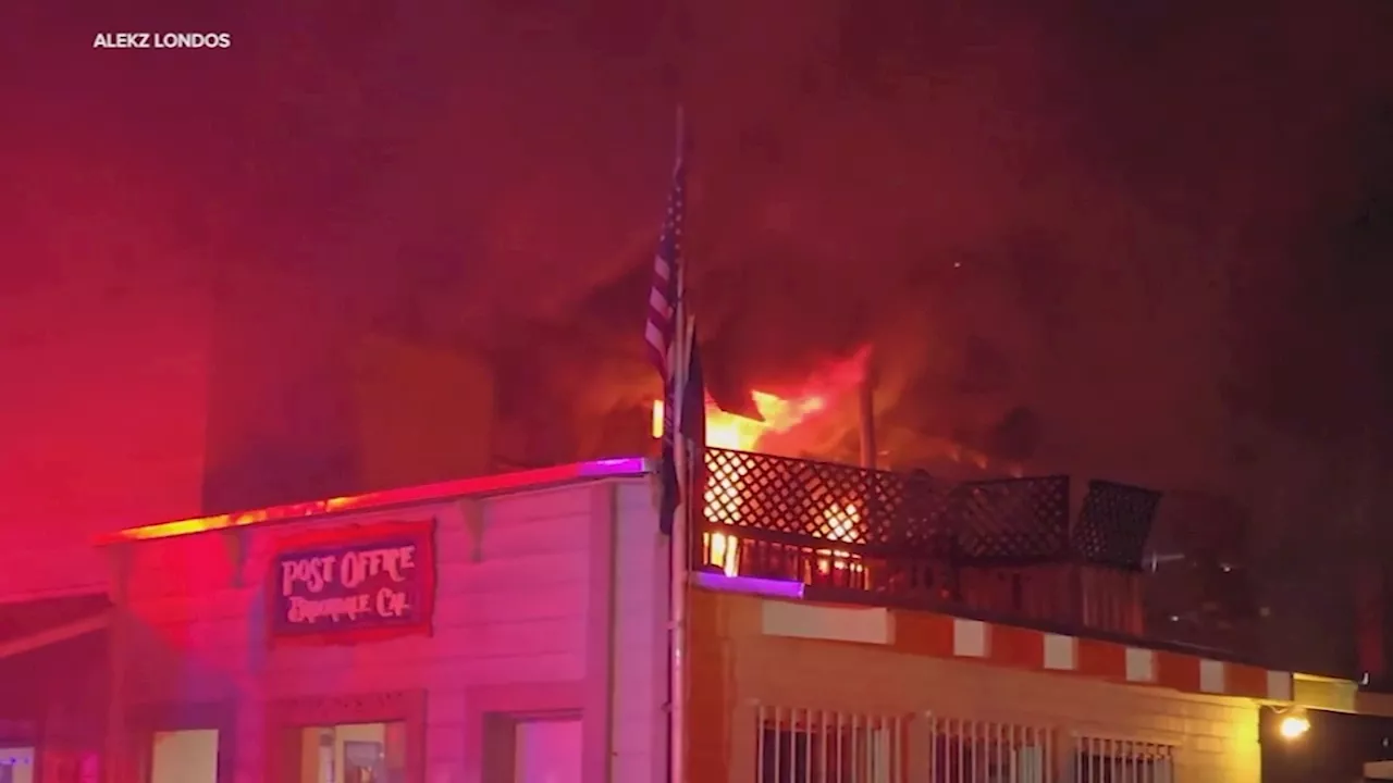 Fire rips through post office, apartments in Santa Cruz Mountains: Here's a look at aftermath