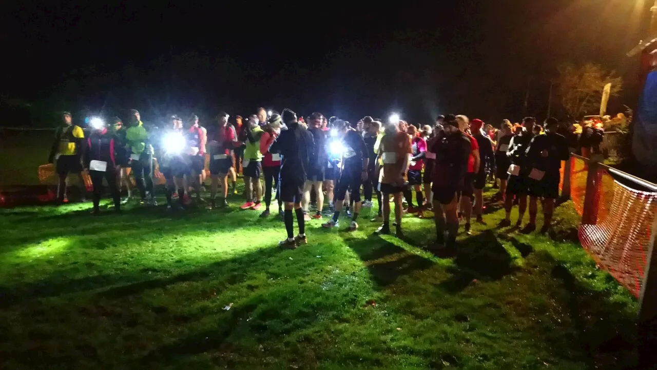 Retour en images : Huchenneville se transforme en petit village olympique pour le trail du Père Noël