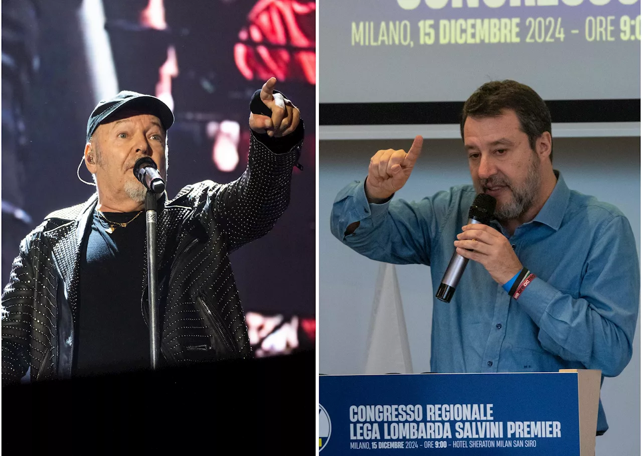 Salvini-Vasco Rossi, scontro continua su codice della strada