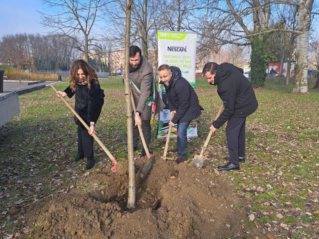 Sostenibilità, PiantiAmo il futuro: 200 alberi a Ferrara con il progetto di Nescafé