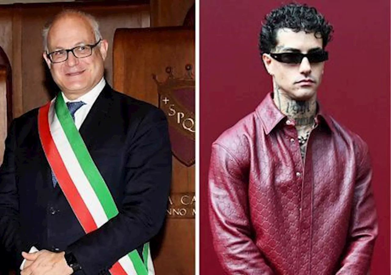 Tony Effe e il capodanno a Roma, stop di Gualtieri e no comment di Carlo Conti