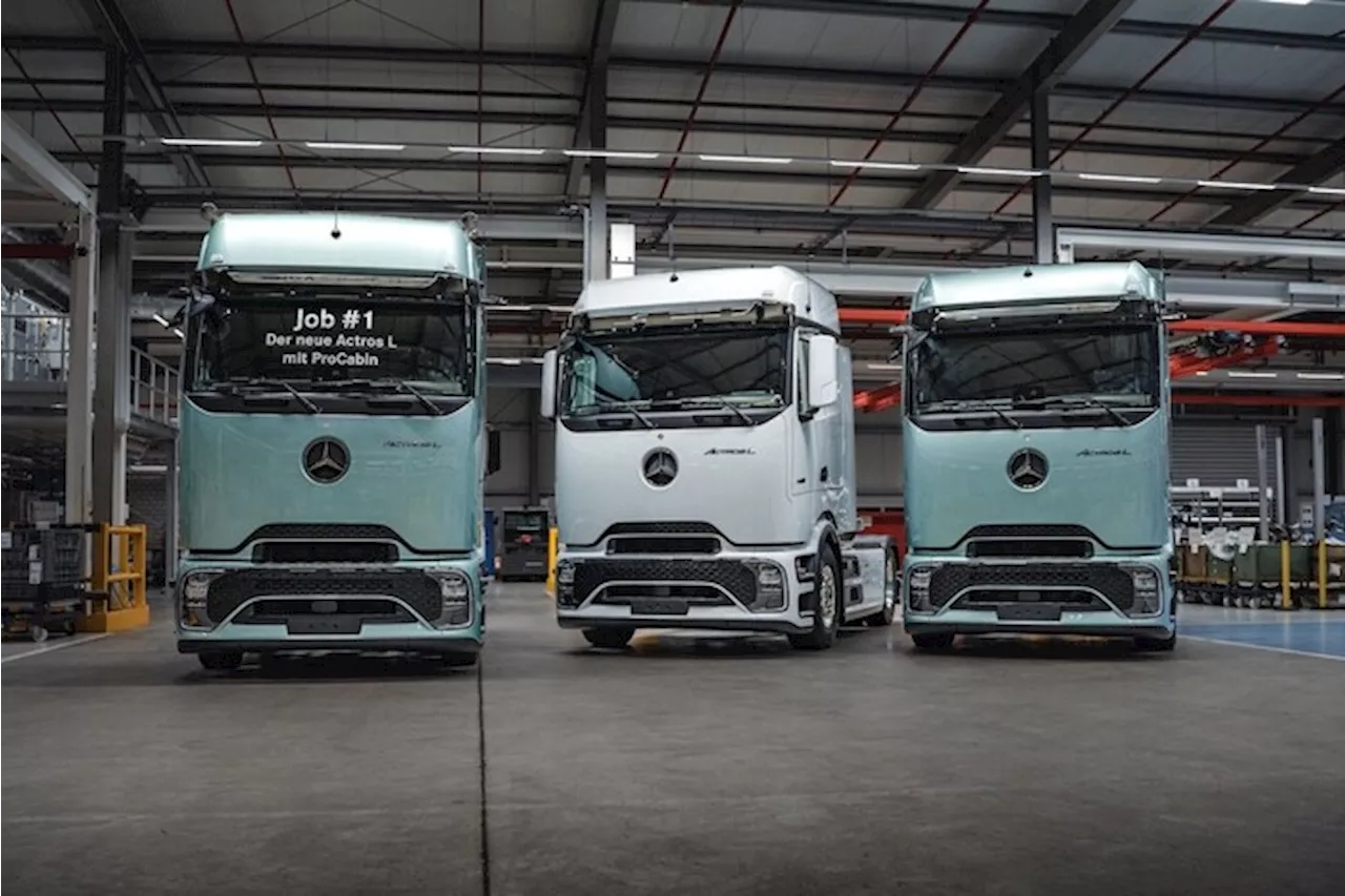 Al via a Wörth la produzione del Mercedes-Benz Actros L