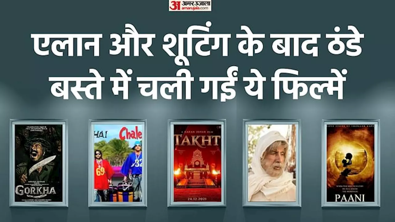 Bollywood Shelved Films: अनाउंसमेंट हुई, पोस्टर रिलीज हुए; शूटिंग तक शुरू हुई, जानें फिर क्यों टलीं ये फिल्में