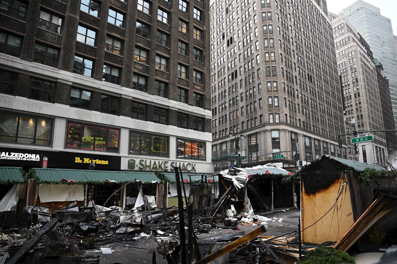 FDNY investigating early-morning fire that tore through Herald Holiday Market