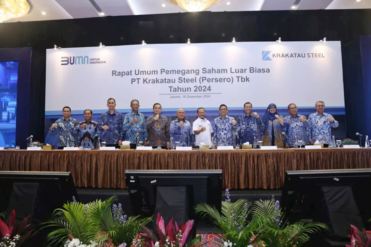 Kementerian BUMN Mengangkat Muhamad Akbar sebagai Direktur Utama PT Krakatau Steel (Persero) Tbk