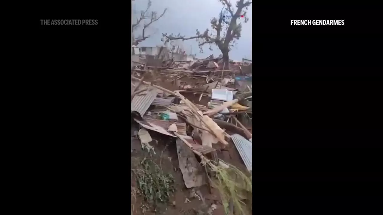 AP explains the damage caused by Cyclone Chido in Mayotte