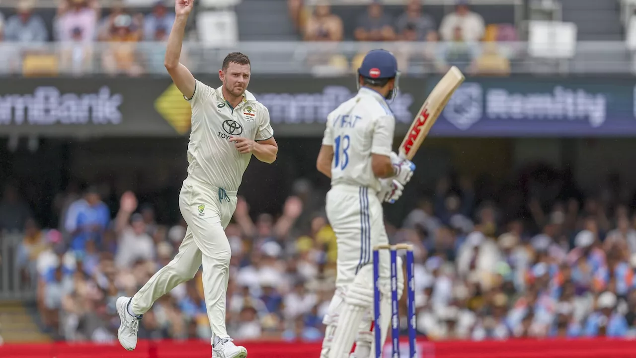 Australia makes 445 before Starc, Hazlewood blitz reduces India to 22-3 at lunch day 3, 3rd test