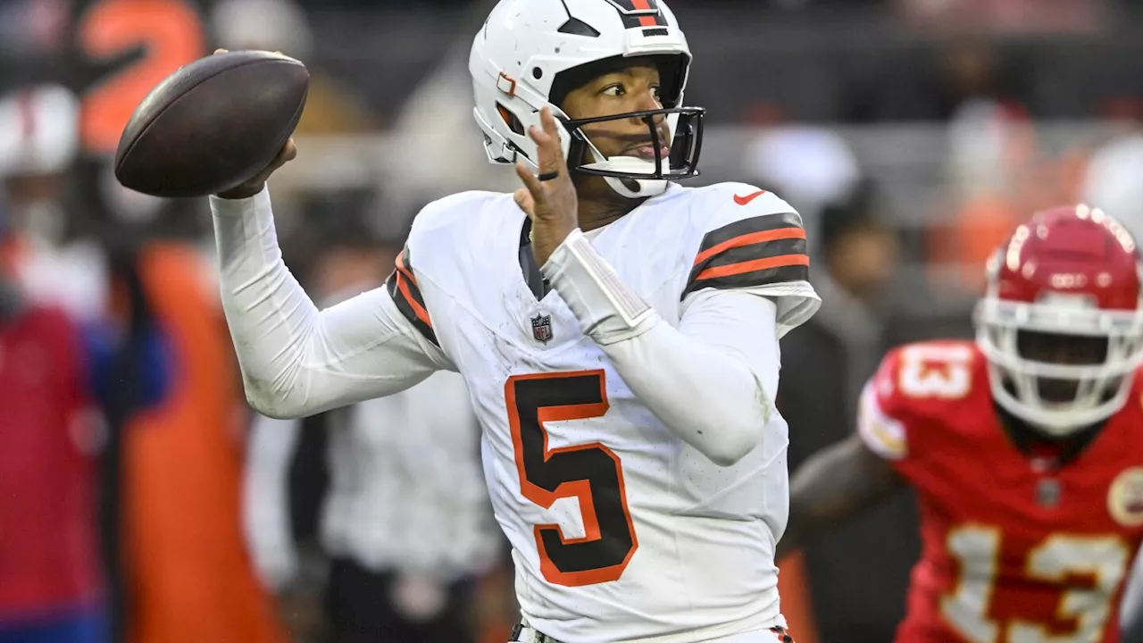 Browns mulling another switch at quarterback after Winston throws 3 more picks in loss to Chiefs