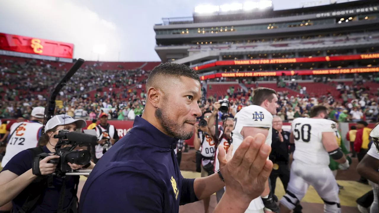 Notre Dame gives coach Marcus Freeman contract extension as playoff week begins