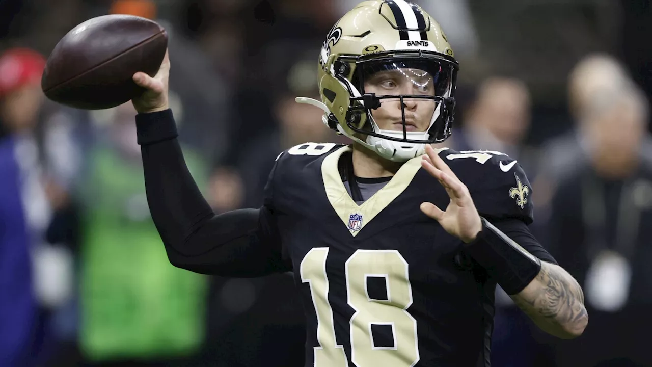 Rookie Spencer Rattler shines in relief for Saints after Jake Haener struggles early