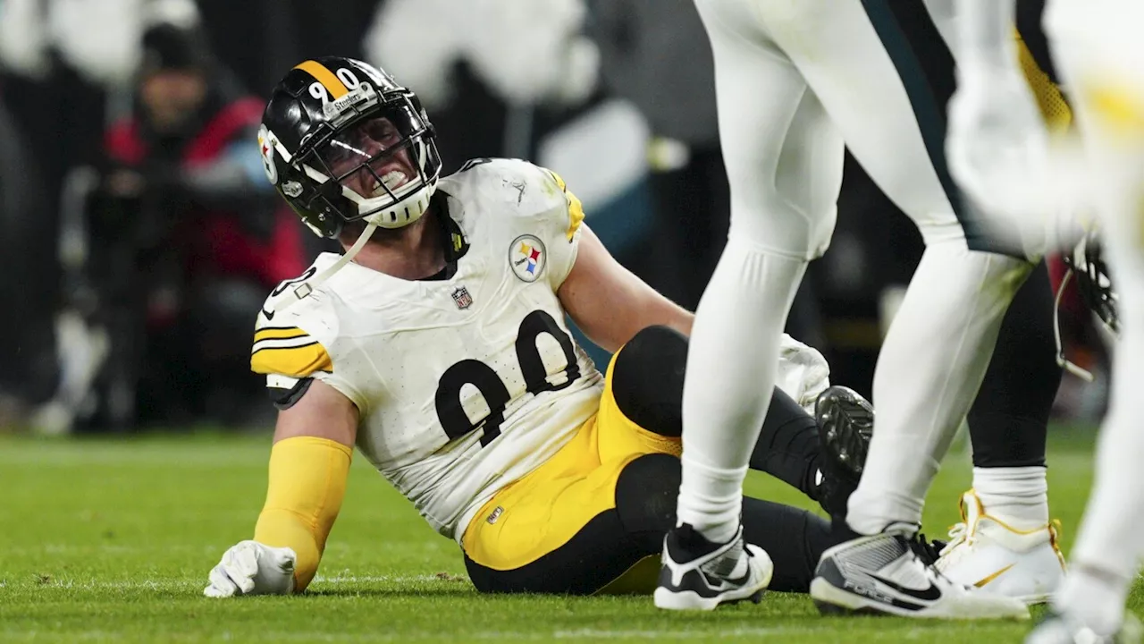 Steelers' T.J. Watt in 'wait-and-see' mode for next weekend after ankle injury vs. Eagles