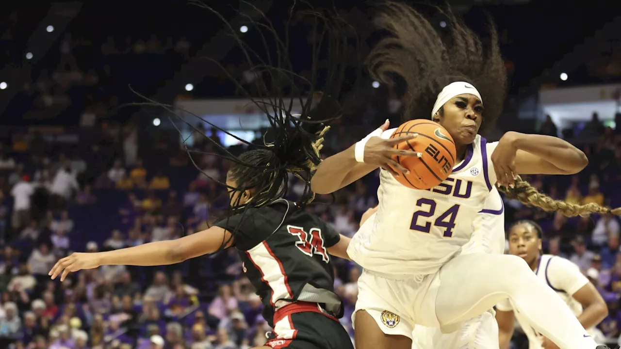 Wolfenbarger, Morrow lead No. 4 LSU past Louisiana-Lafayette 85-57