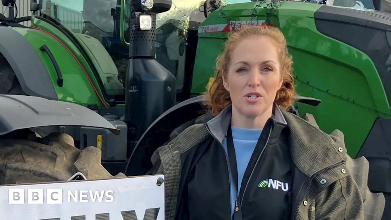 Darlington farmers hold tractor protest over inheritance tax