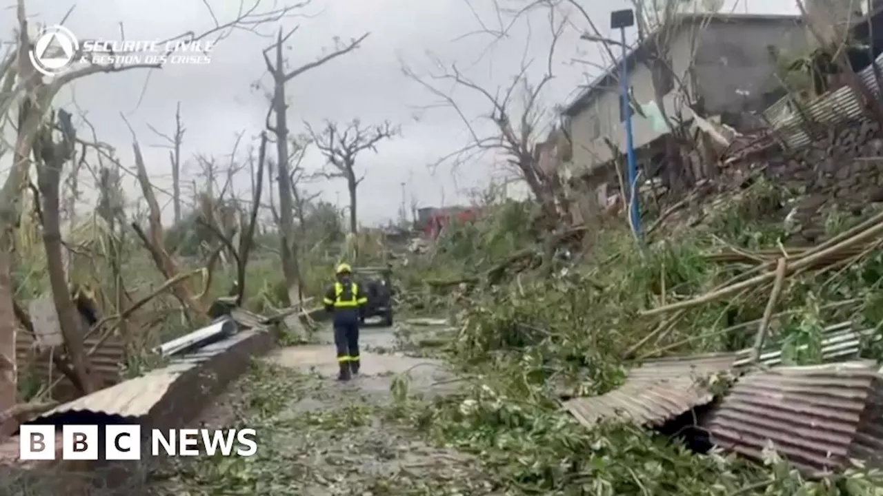 Watch: Cyclone Chido batters Mayotte, leaving a trail of destruction