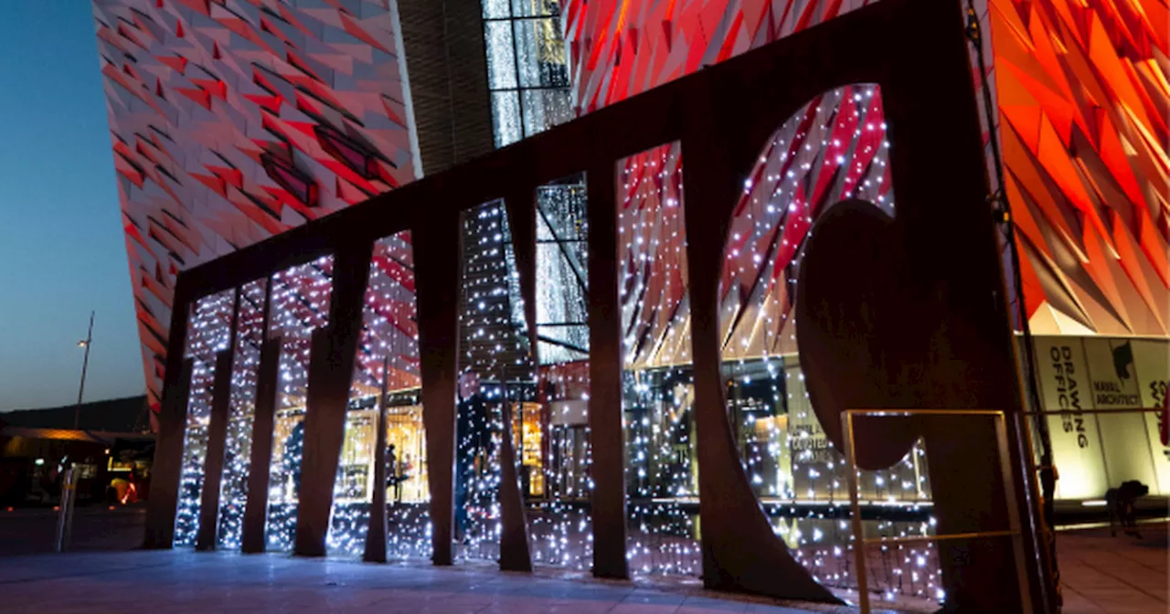 Experience the magic of the festive season along Belfast's iconic Maritime Mile