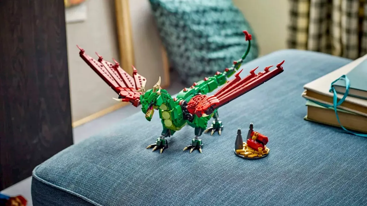 Beware the Fury of the New LEGO Creator Medieval Dragon Set