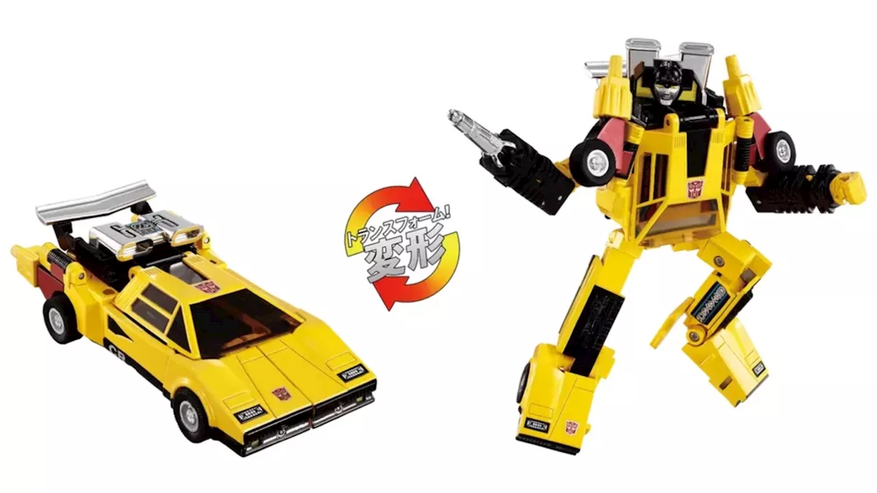 New Transformers Takara Tomy Missing Link C-05 Sunstreaker Revealed