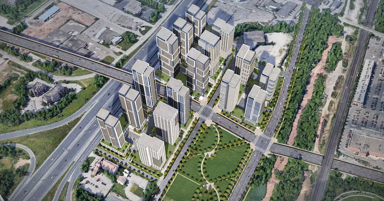 Huge mega-development calls for 16 towers taller than anything in Ontario city