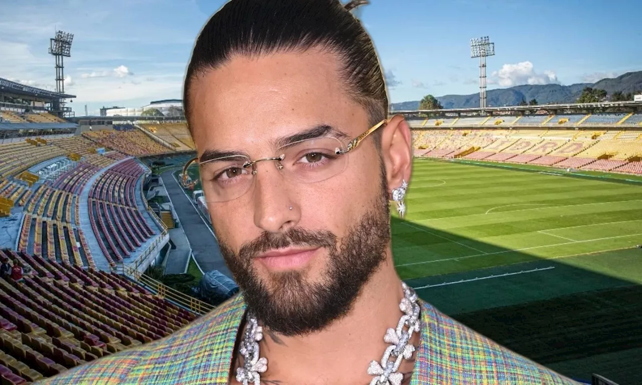 Maluma regresa a Bogotá: El Campín espera su concierto con escenario 360 en 2025