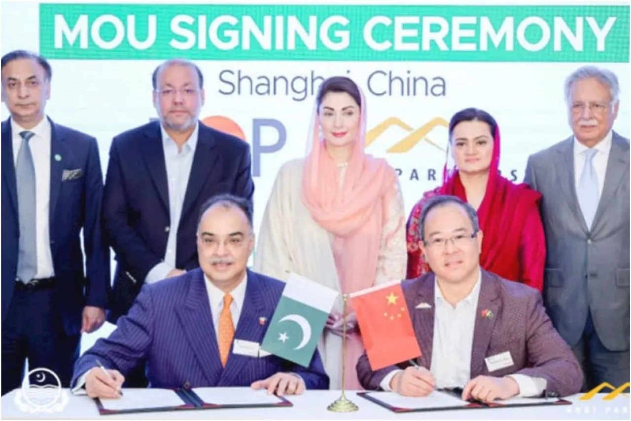 Maryam Nawaz secures billions in Chinese investment for Punjab