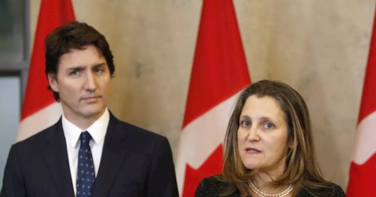 Top Trudeau Ally, Deputy PM Chrystia Freeland Resigns from Canadian Government