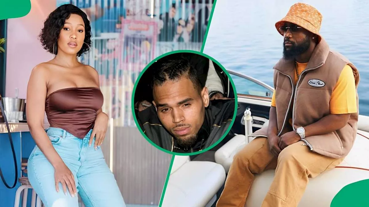 Chris Brown Ignores SA Celebrities Fangirling Over Him on Social Media, Fans Share Funny Comments