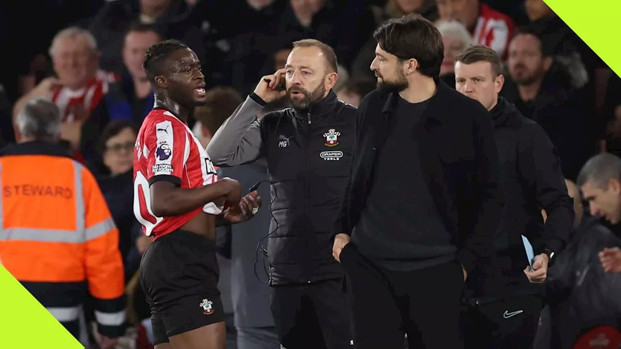 Reason Kamaldeen Sulemana Was Substituted Off Early During Southampton's Heavy Loss