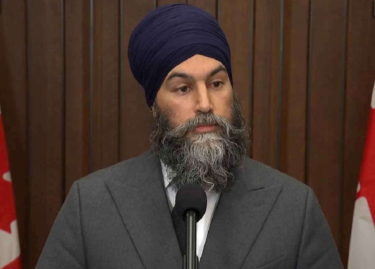 'He has to go': Burnaby South MP, NDP leader Jagmeet Singh calls on Trudeau to resign