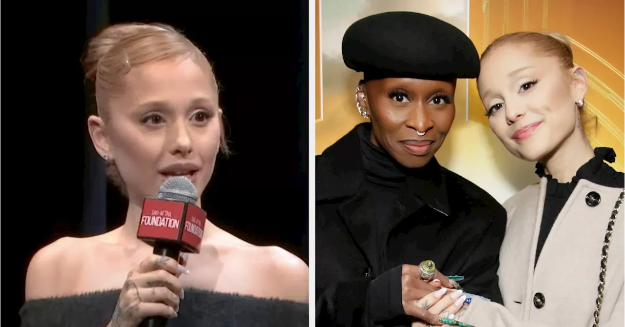 Ariana Grande & Cynthia Erivo Went Through Wicked Contracts Together