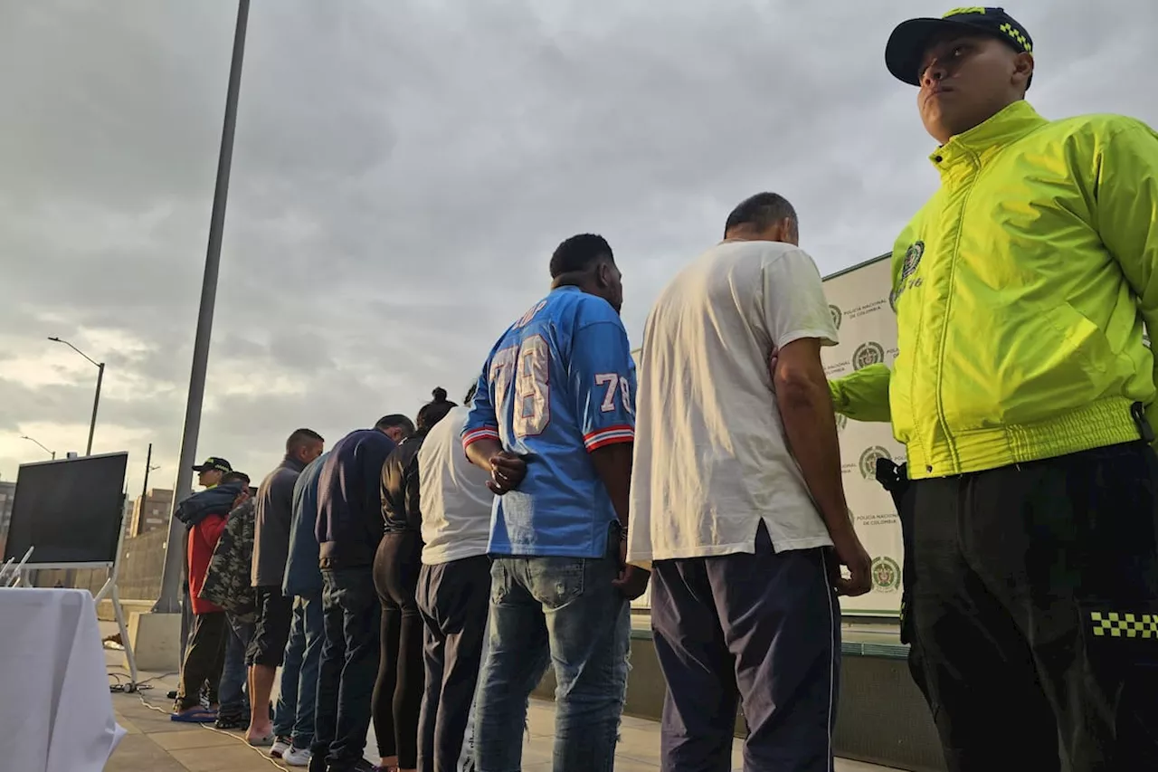 Cae banda ‘Los Santas’: transportaban drogas en transporte público al sur de Bogotá