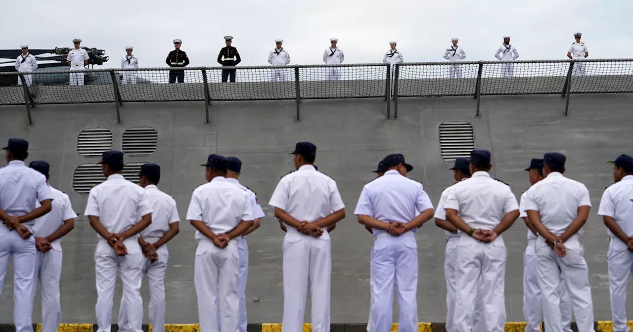 U.S. warship docks in Cambodia, a top Chinese ally, for first time in 8 years