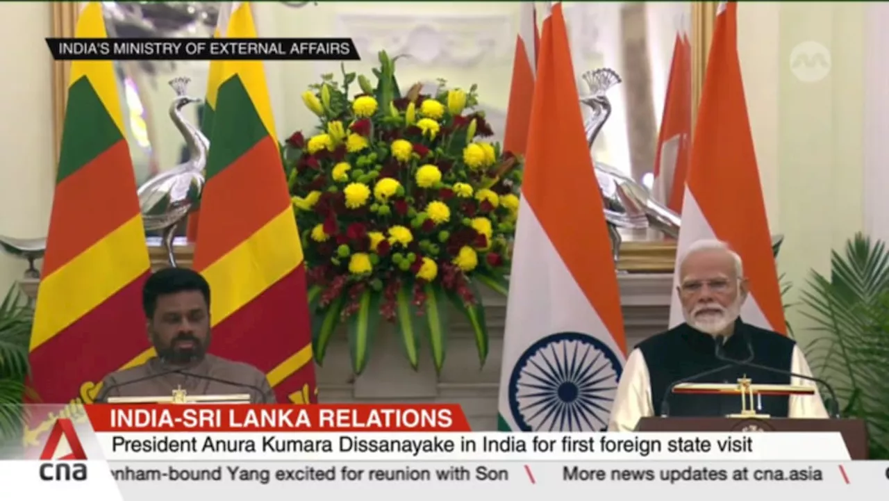 Sri Lankan President Anura Kumara Dissanayake in India for first foreign state visit