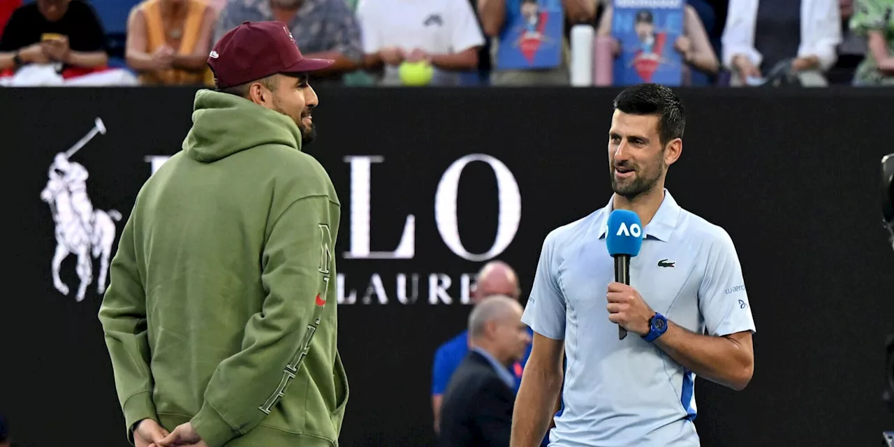 Kyrgios e Djokovic giocheranno insieme il doppio a Brisbane