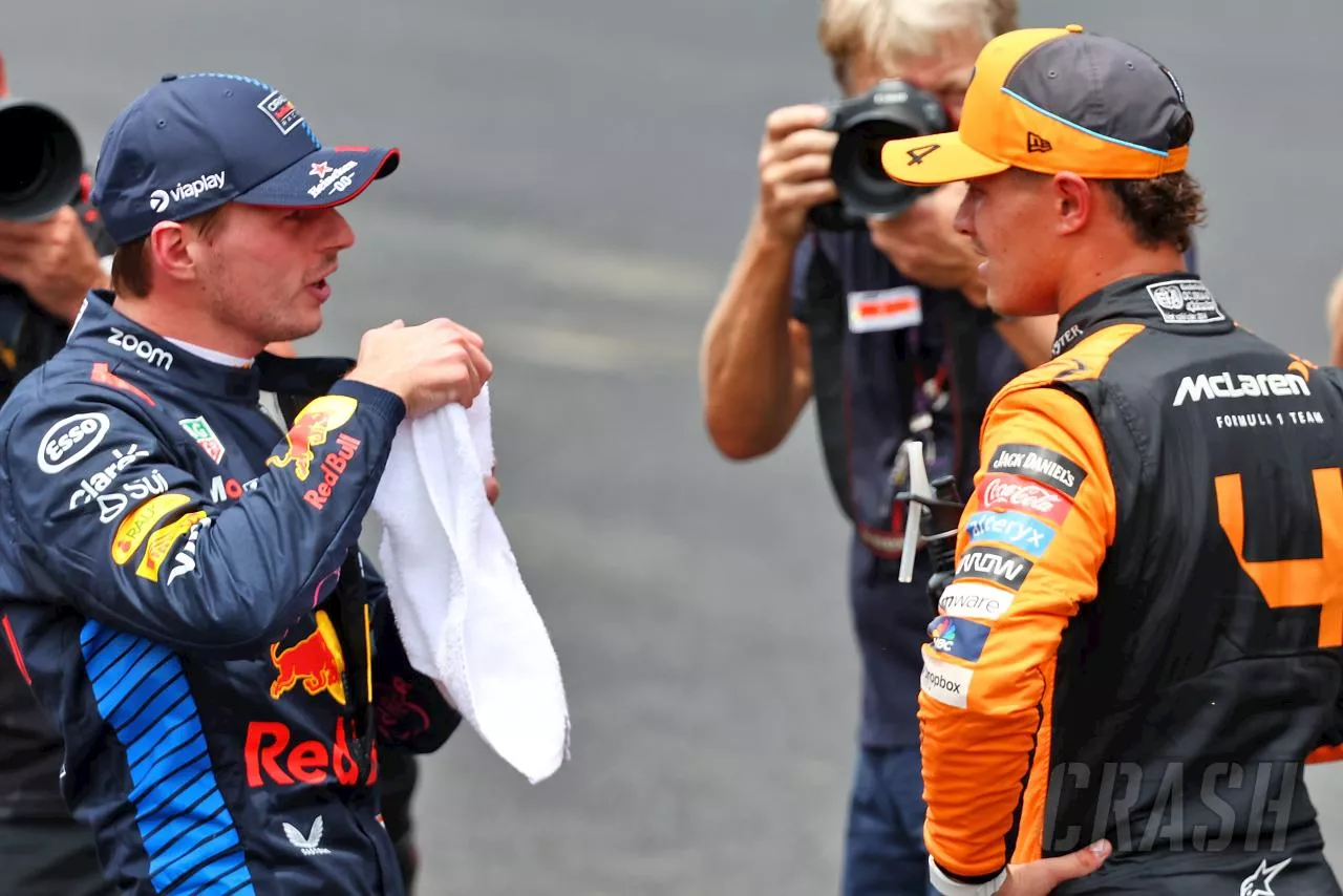 Lando Norris retracts snide Max Verstappen 'all luck and no talent' comment