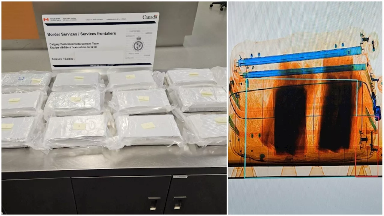 B.C. man facing charges after cocaine found in luggage during Calgary layover: CBSA