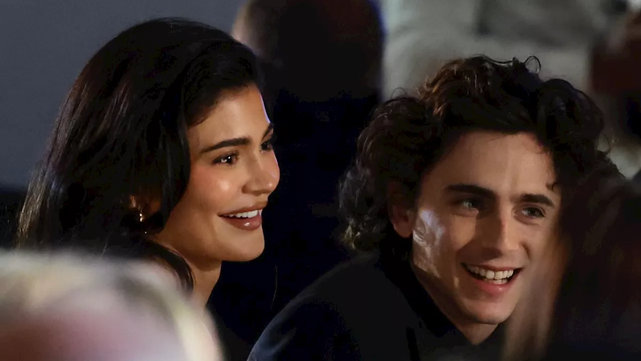 Kylie Jenner and Timothee Chalamet look smitten at A Complete Unknown afterparty in VERY rare...