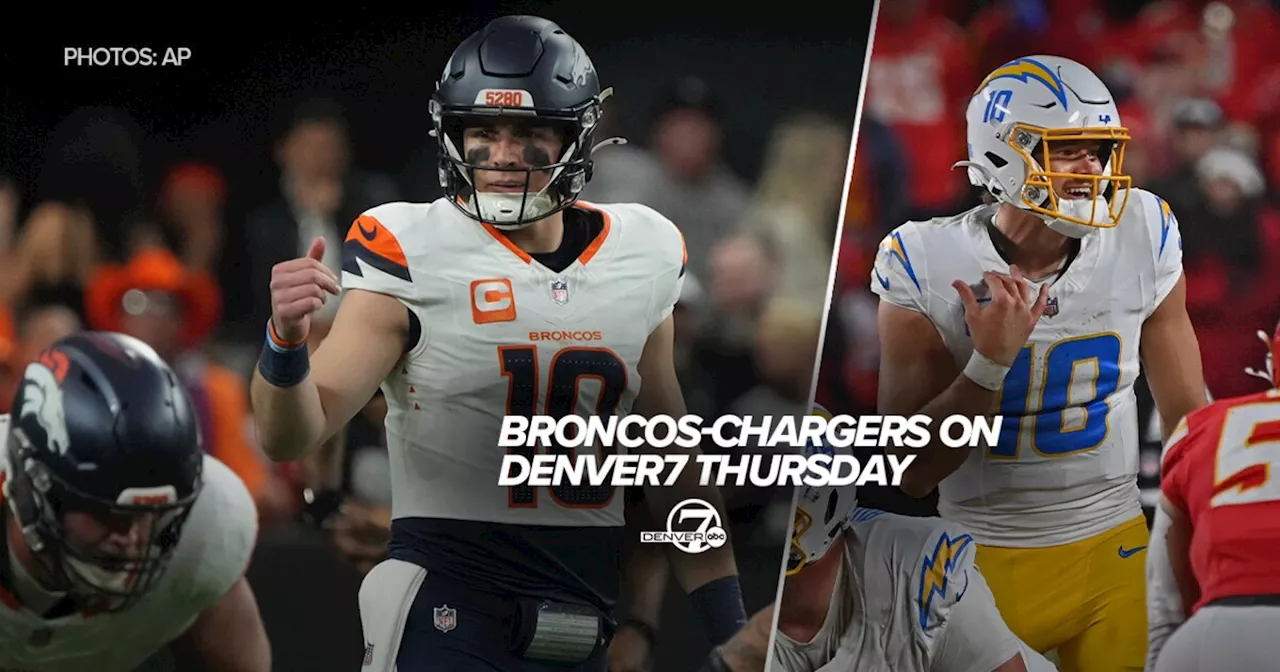 Broncos have a chance to clinch a playoff spot Thursday vs. Chargers on Denver7