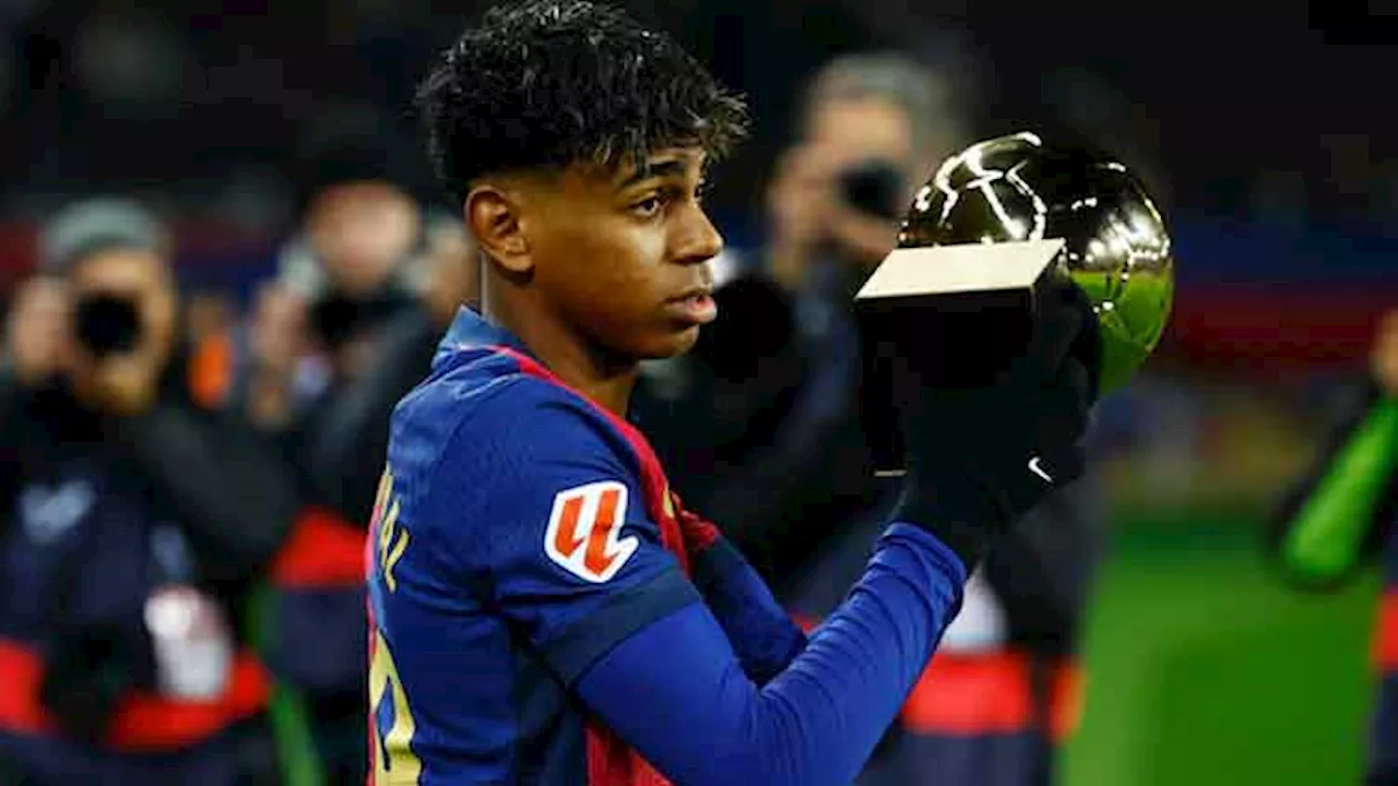 Barcelona's Yamal to miss Atletico clash with ankle injury