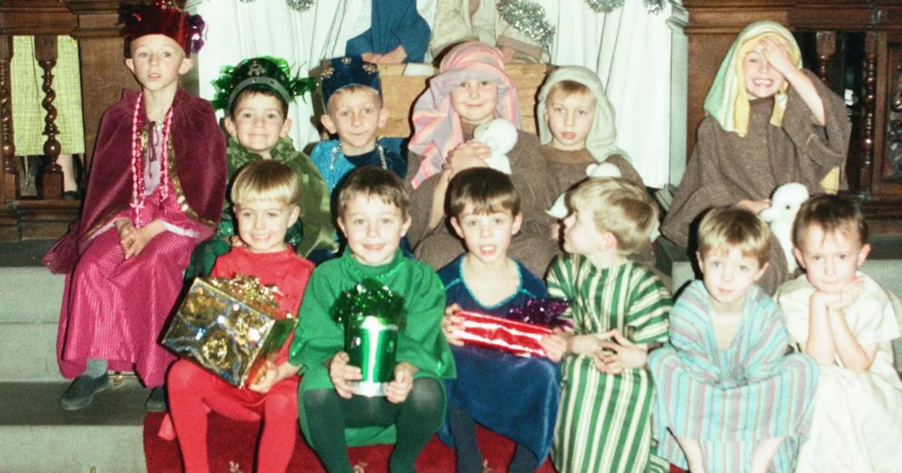 Spot yourself in these Christmas school nativity photos from 1999