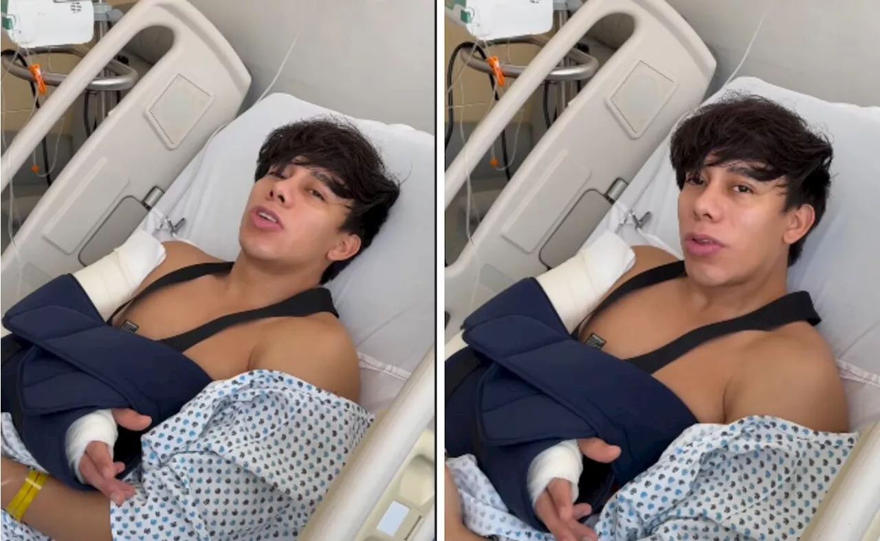 ¿Qué pasó con el influencer Sonrixs?; el accidente que lo llevó al quirófano de emergencia