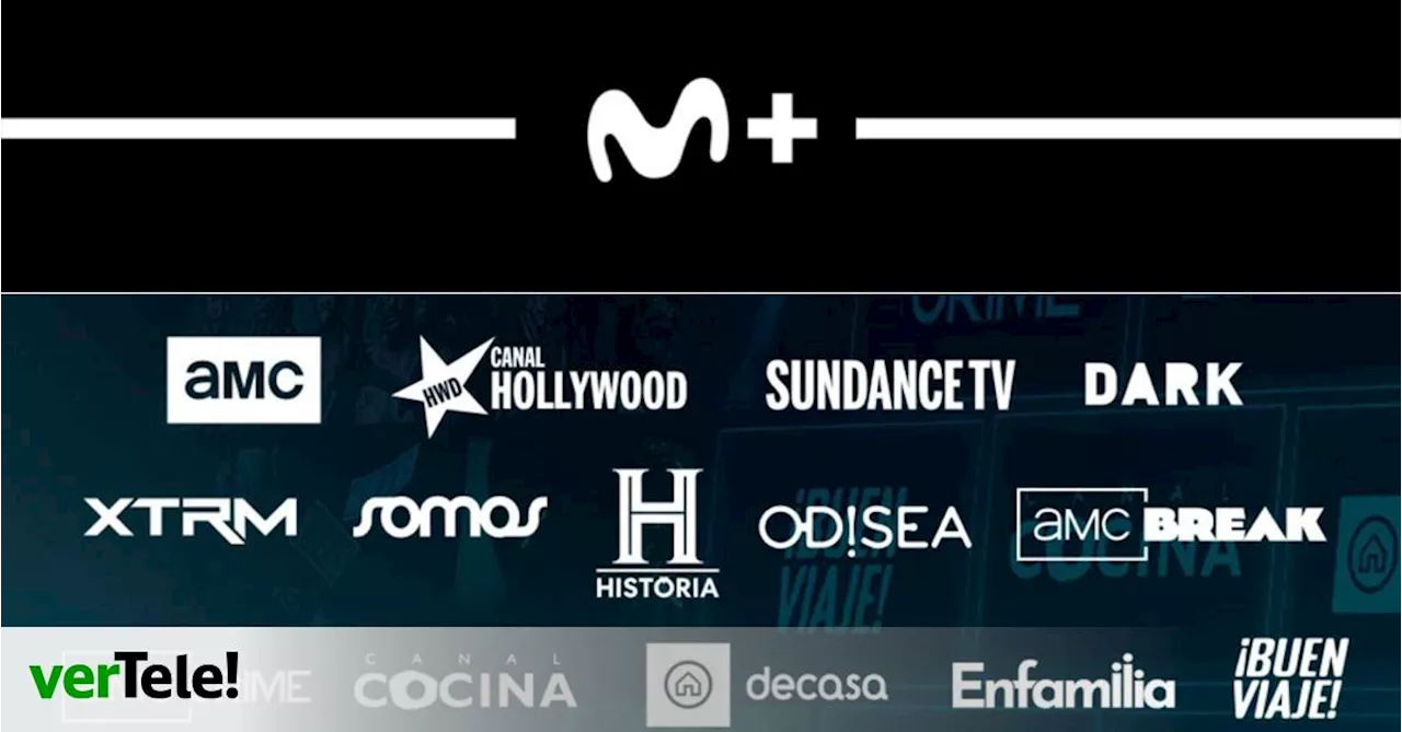 Movistar Plus+ dejará de tener los 14 canales de AMC Networks desde el 1 de enero de 2025