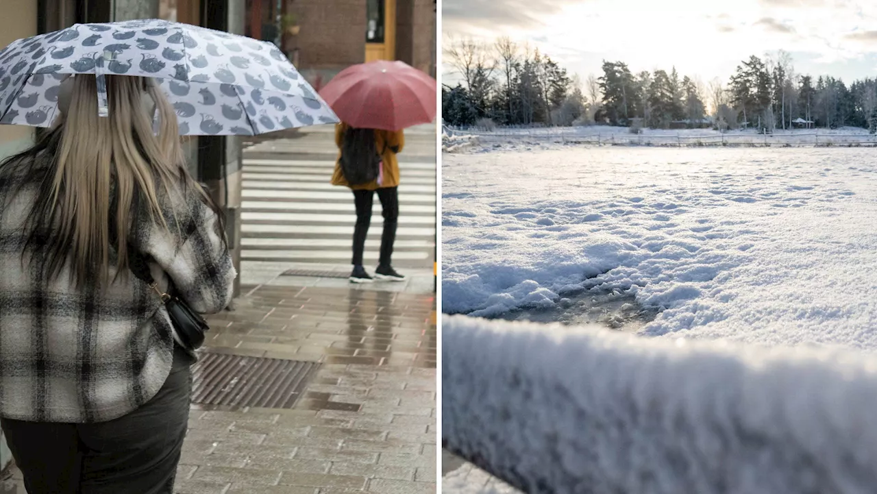 Ovanligt kallt i norr – supervarmt i söder