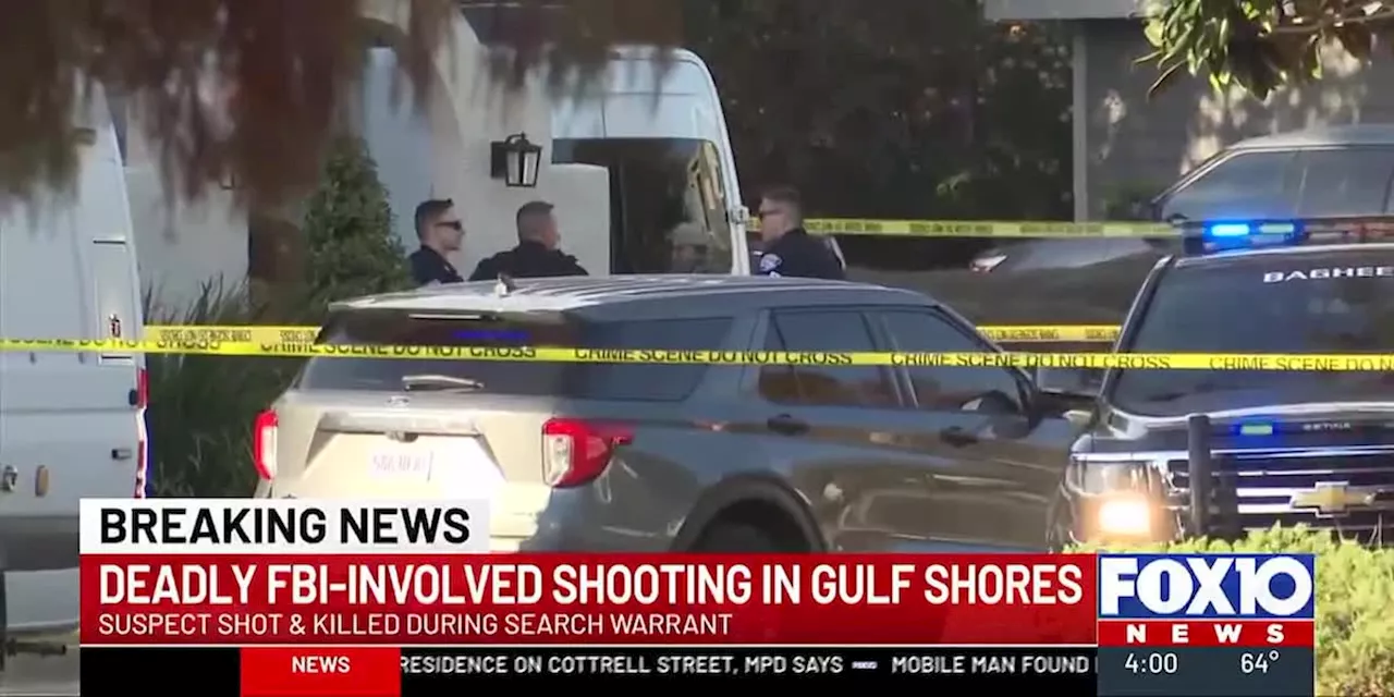 Court documents reveal name of man shot, killed by FBI in Gulf Shores