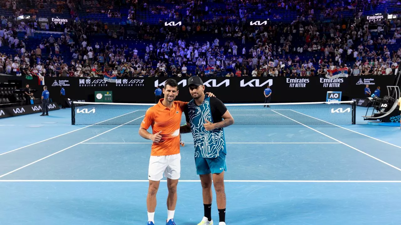 ‘Real weird’ tennis bromance’s latest development with unlikely duo to pair up in Brisbane