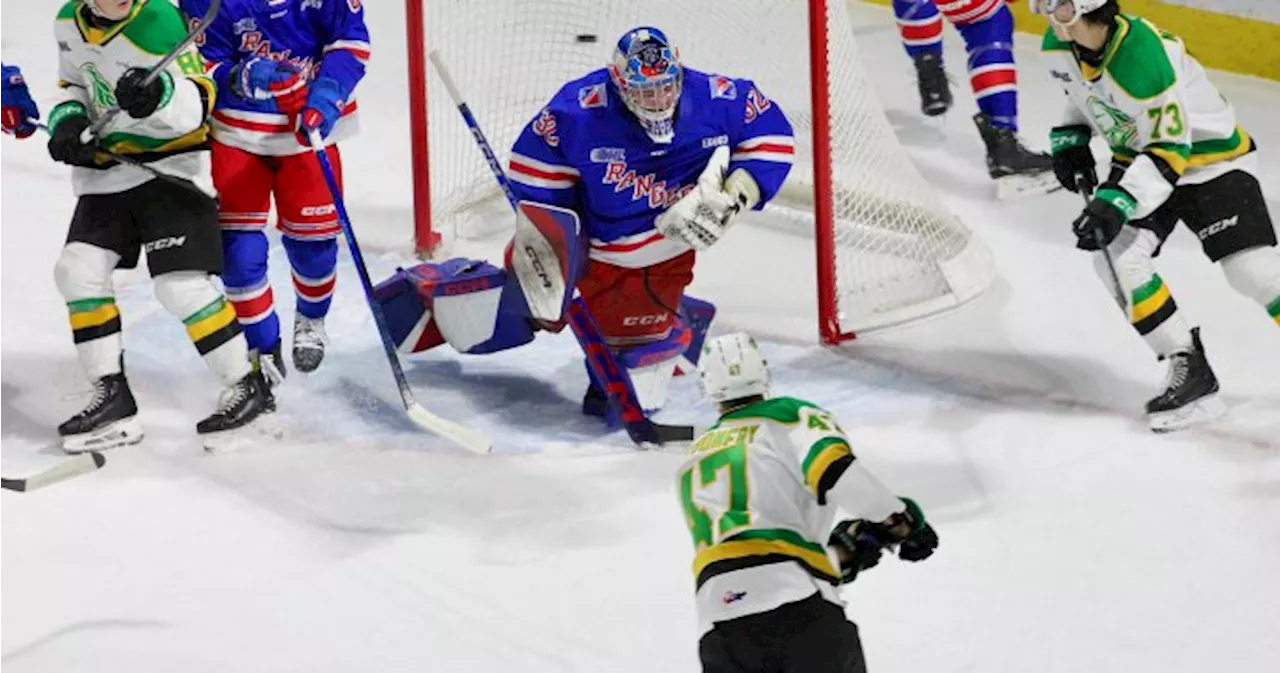 London Knights edge Kitchener 3-2 to stay atop OHL standings