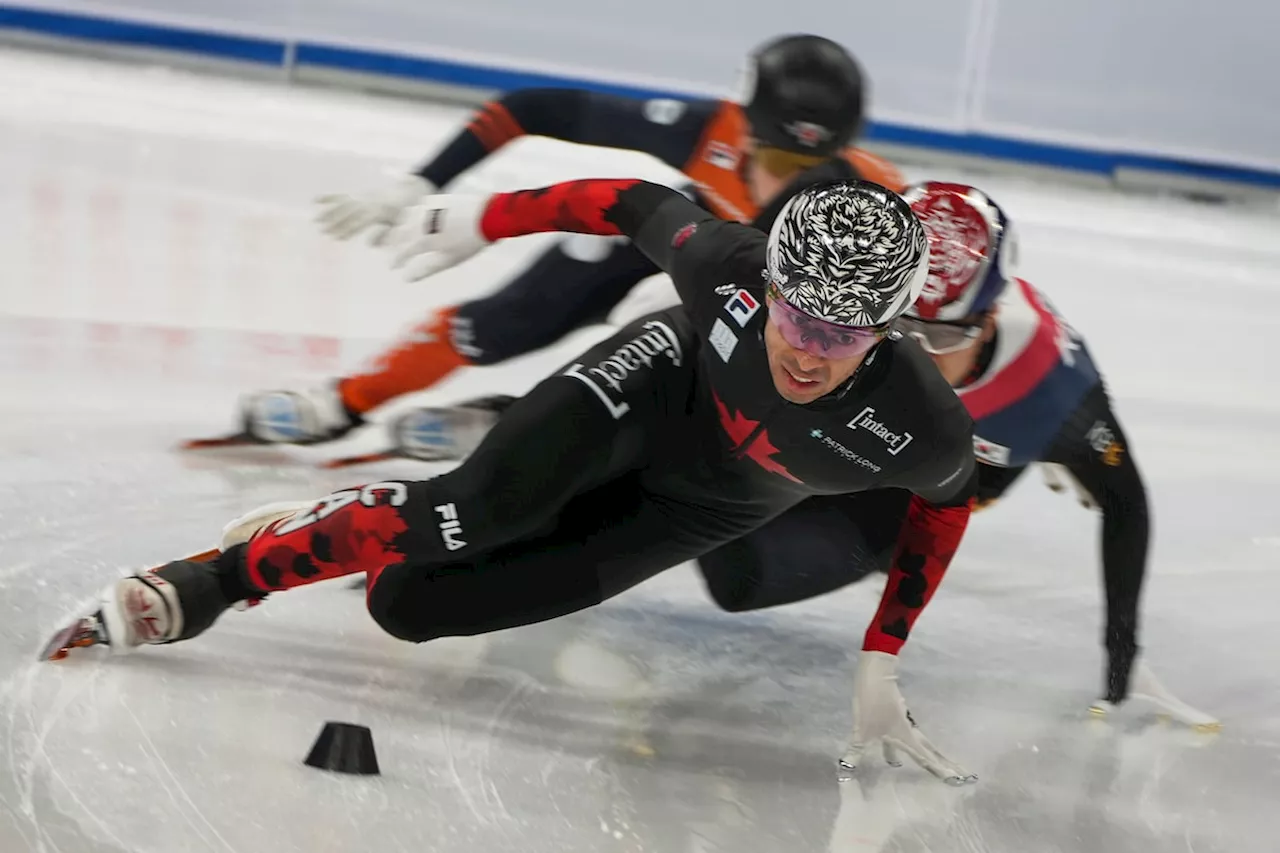 Canada’s William Dandjinou captures speedskating gold at World Cup stop in South Korea