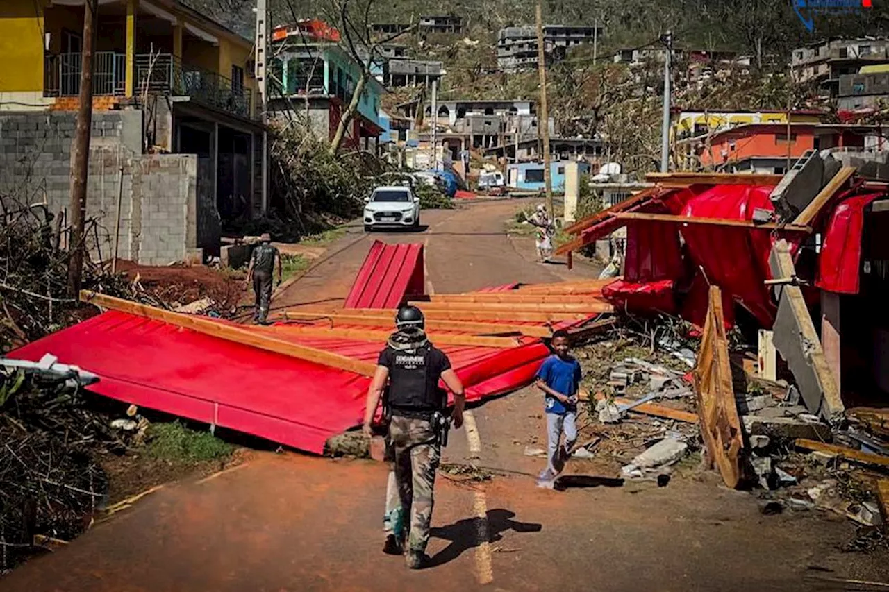 France rushes help to overseas territory of Mayotte after island hit by Cyclone Chido